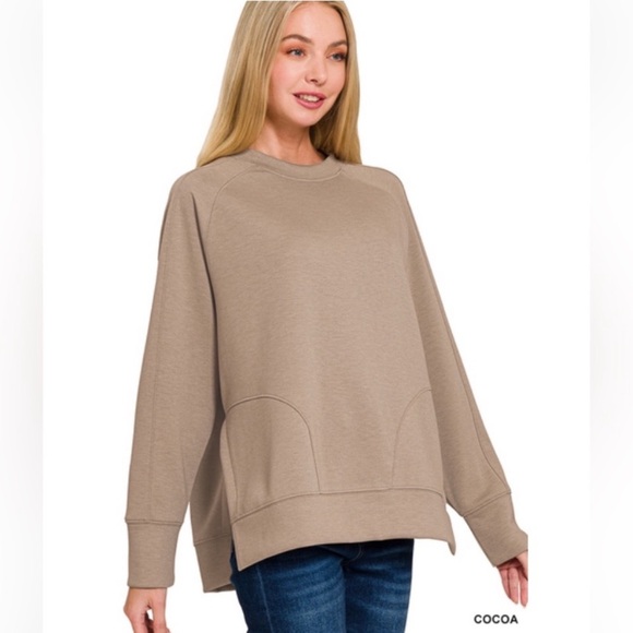 $30 366 ❤️ Zenana SCUBA DRAWSTRING
PANTS And top set - Picture 3 of 3